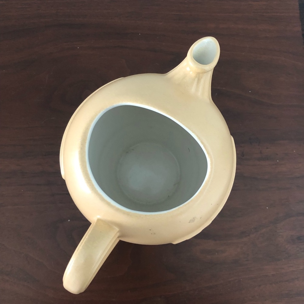 Tan Ceramic Pitcher - Picture 4 of 6